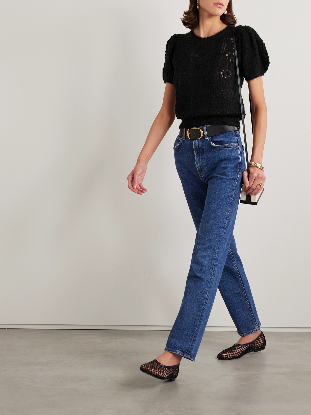 Carena Pointelle-knit Alpaca-blend Top - 2