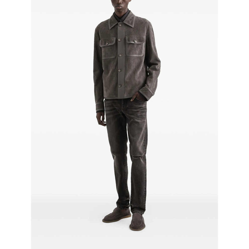 Dolce & Gabbana Grey Denim - Regular & Straight-Leg Jeans Men - 5