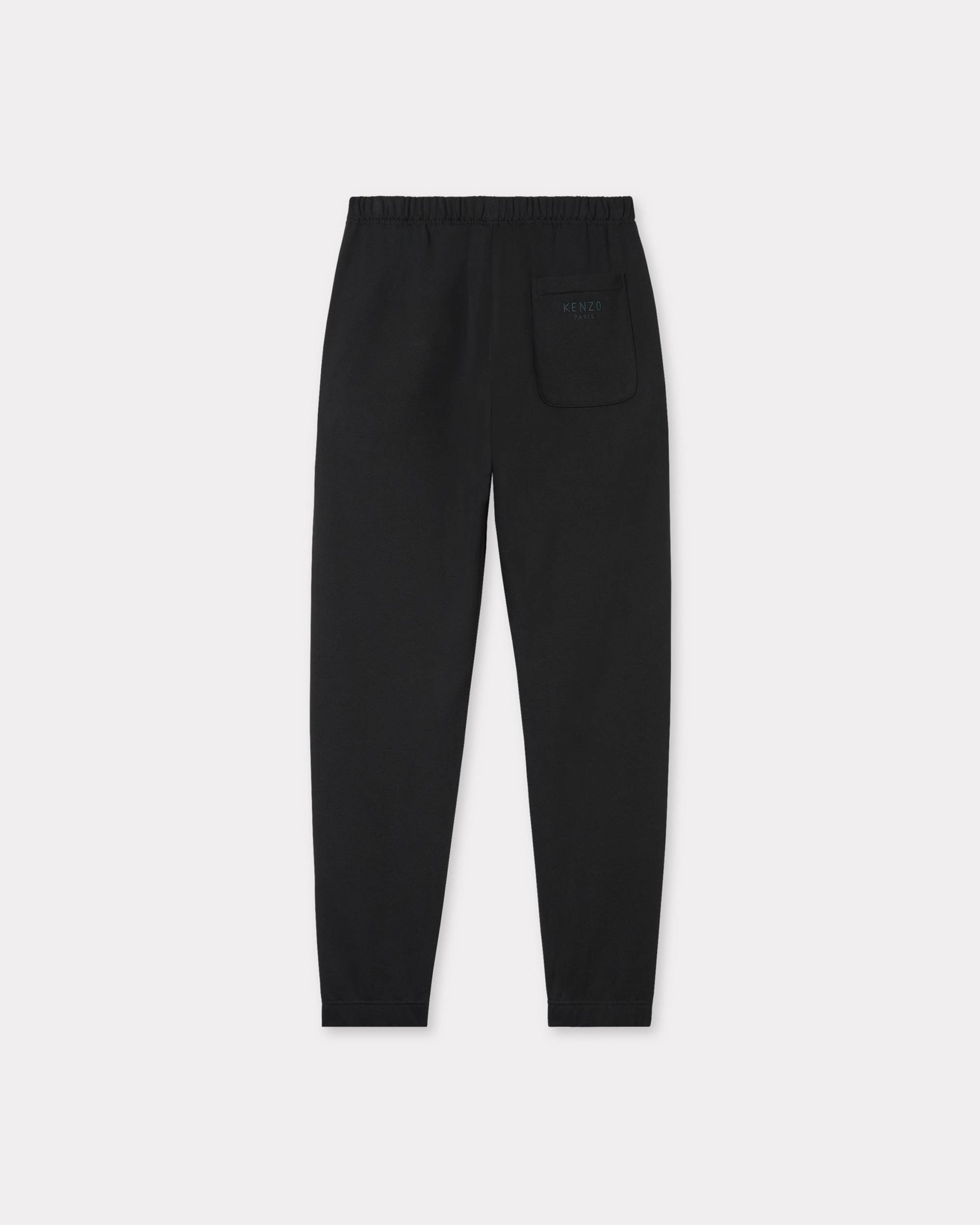 'Boke Flower' embroidered  jogpants in cotton - 2