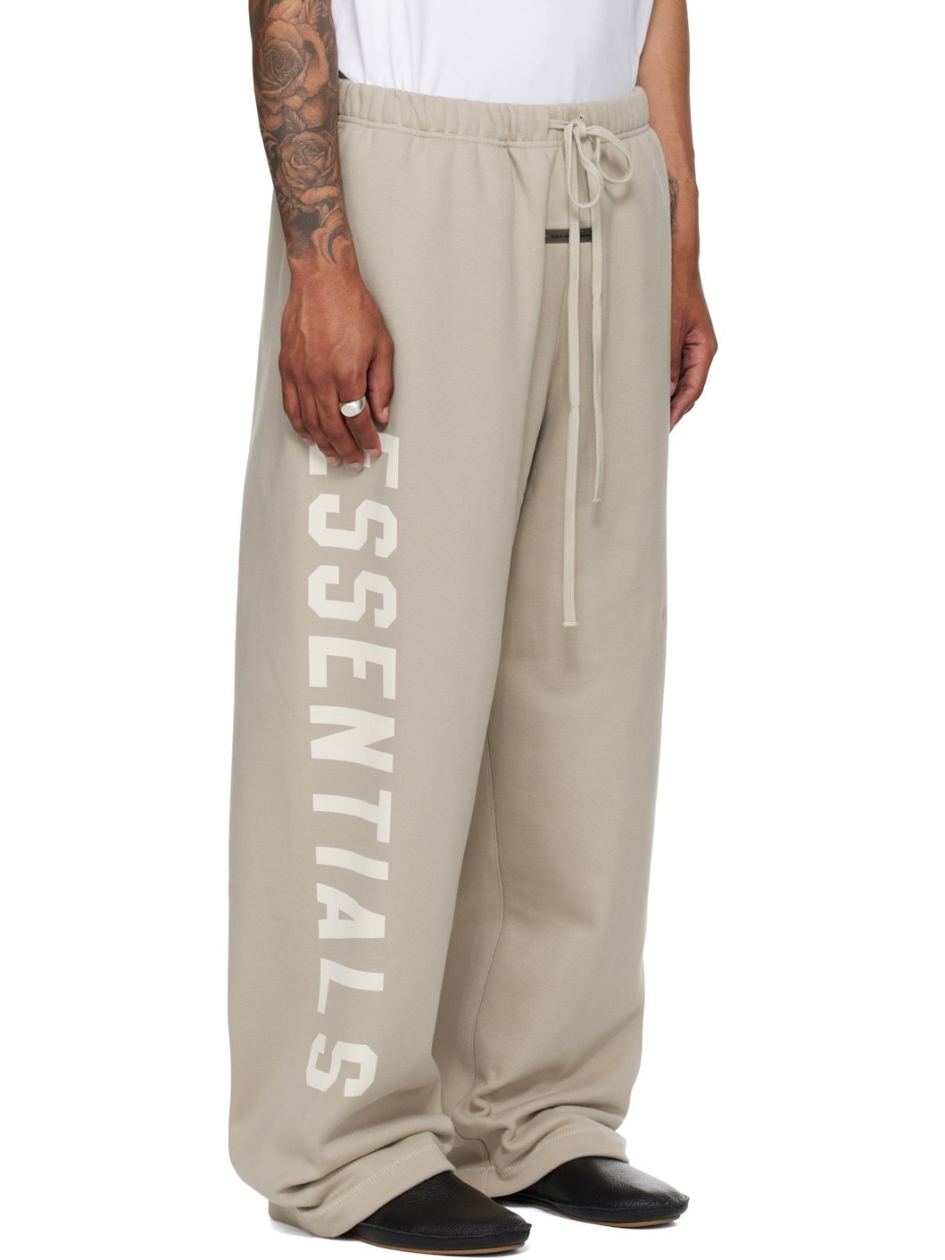 Taupe Lounge Fleece Sweatpants - 2