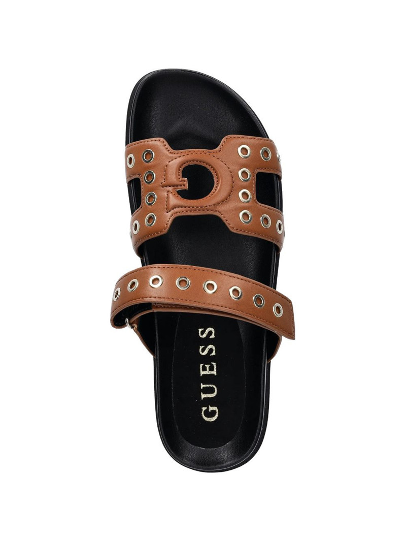 eyelet logo sandals 4