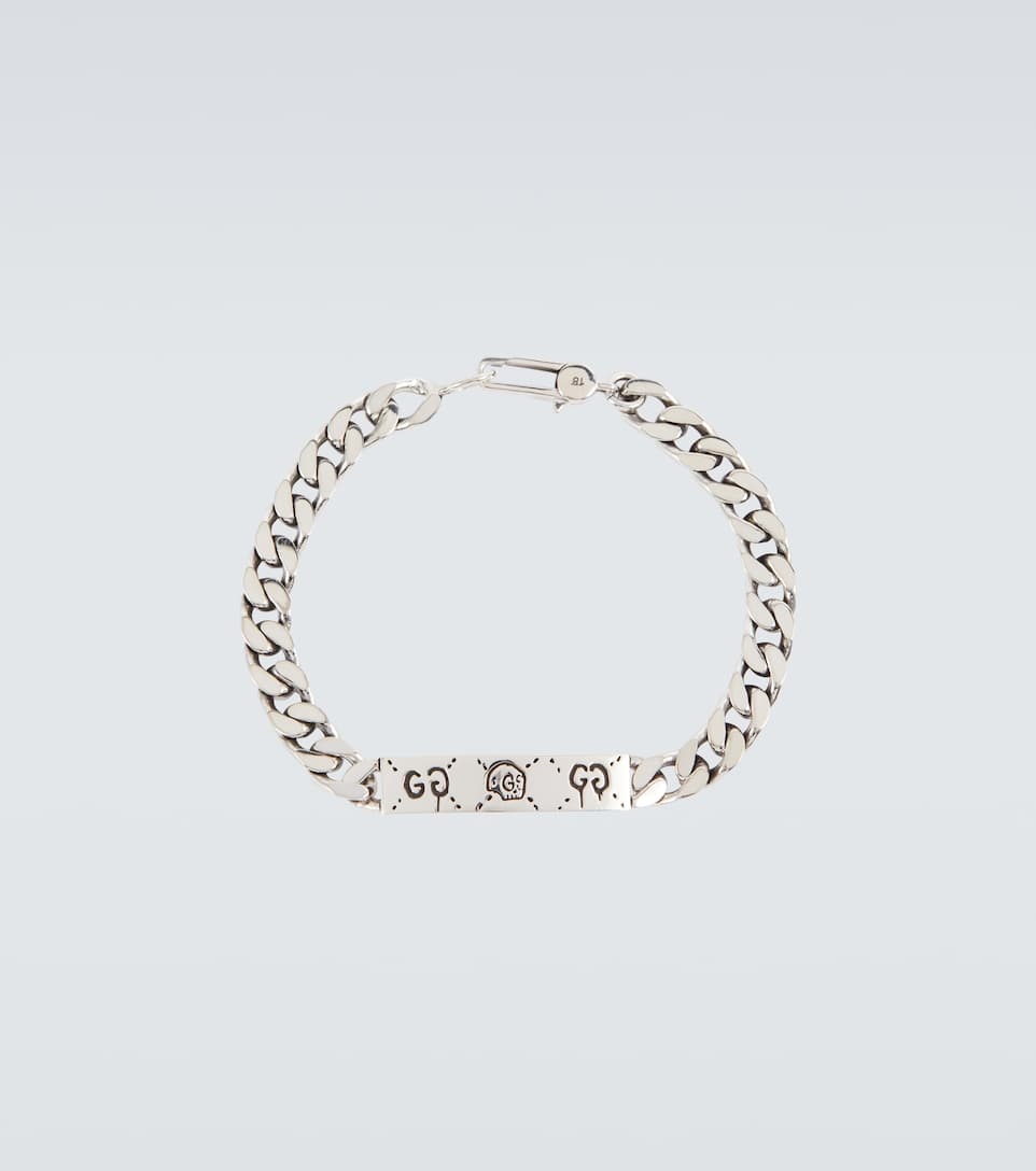x Trouble Andrew GucciGhost sterling silver bracelet - 1