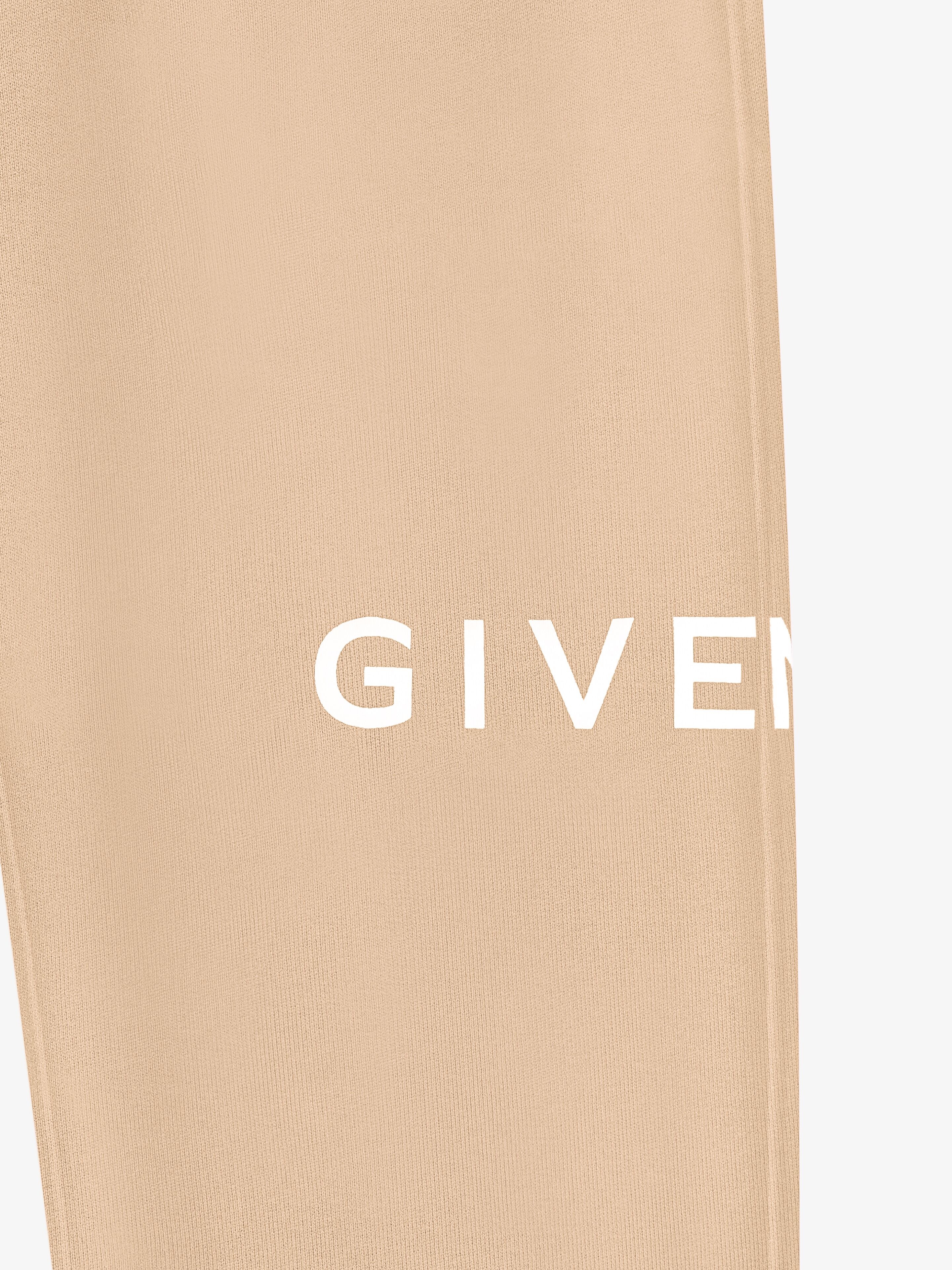 GIVENCHY ARCHETYPE SLIM FIT JOGGER PANTS IN FLEECE - 5