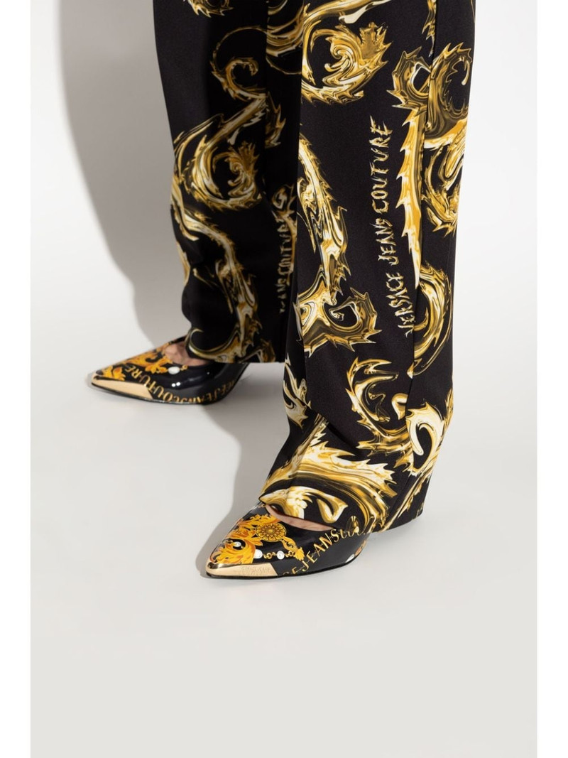 VERSACE JEANS COUTURE Scarlett patterned pumps outlook