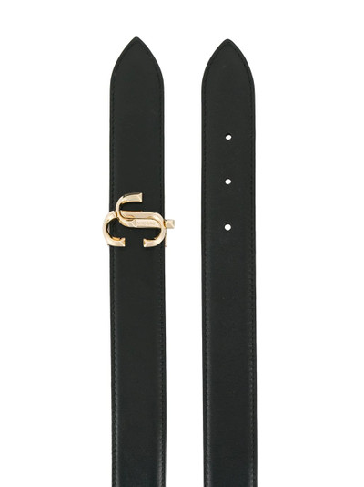 JIMMY CHOO Felisa logo belt outlook