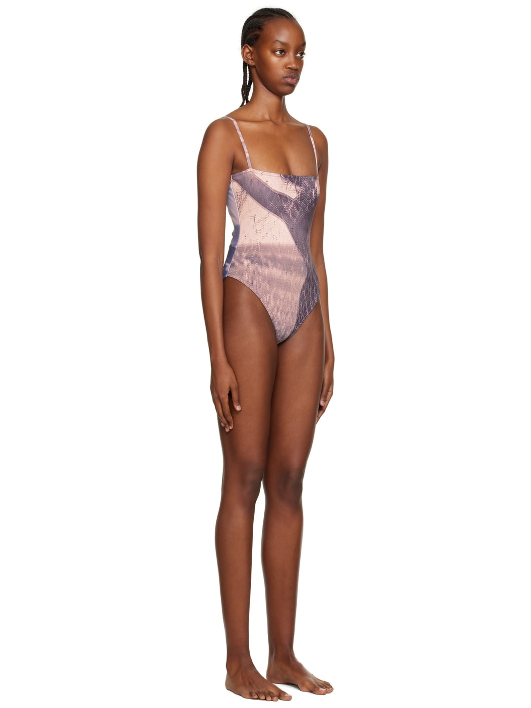 SSENSE Exclusive Gray Capsule One-Piece Swimsuit - 2