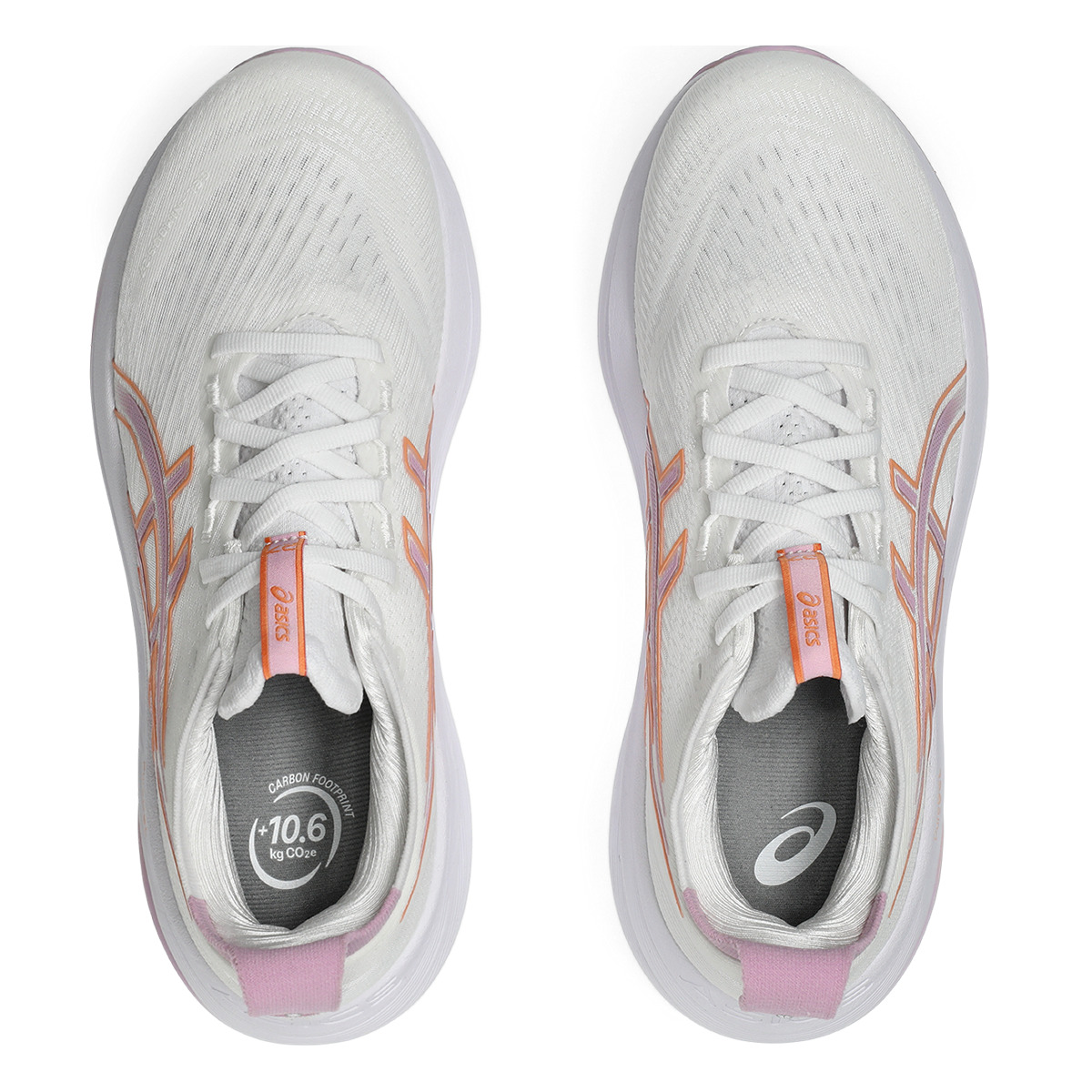 Asics Gel Nimbus 27 White - Light Ube - 3