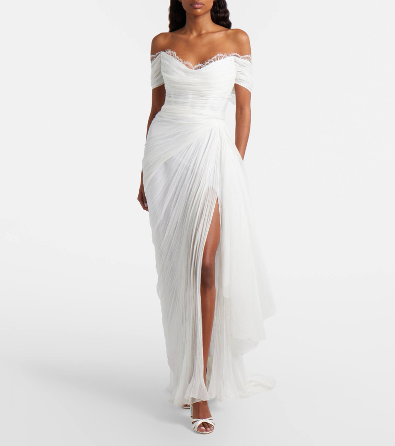 MARIA LUCIA HOHAN Bridal Dalia silk gown outlook