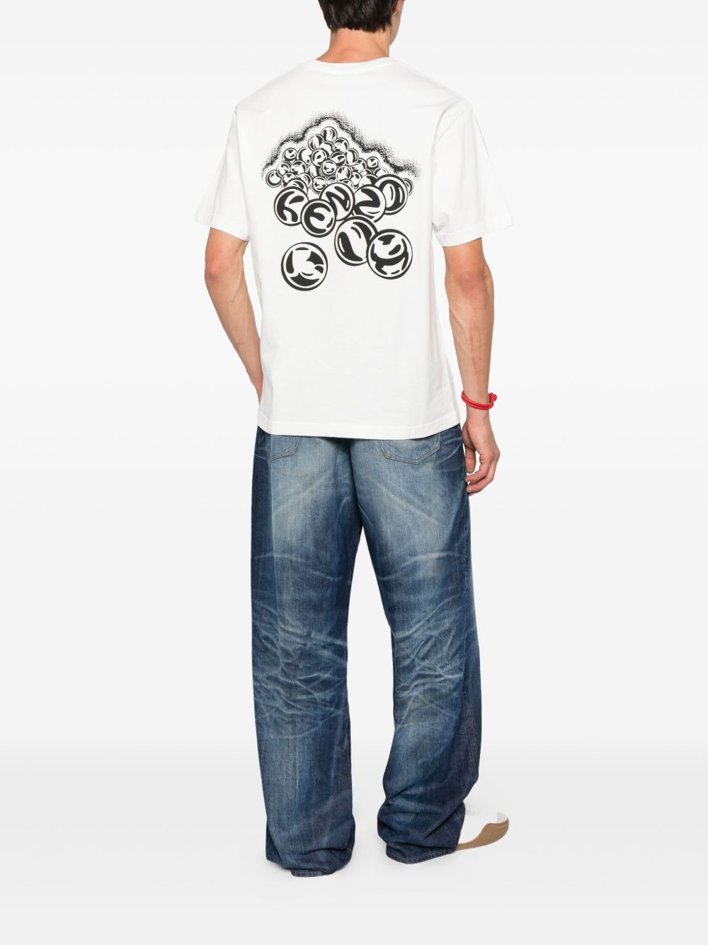 logo-print T-shirt - 2