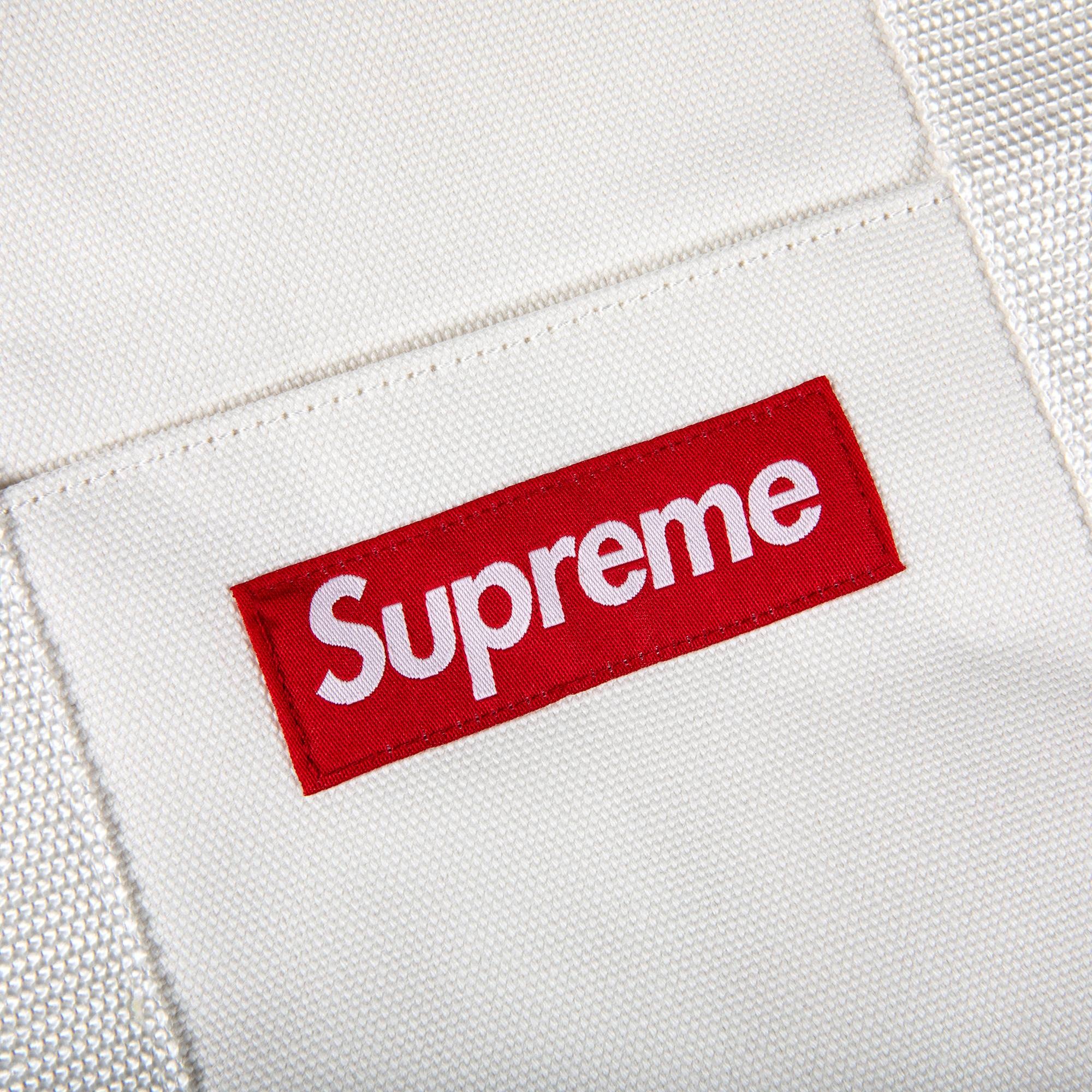 Supreme Canvas Tote 'White' - 2