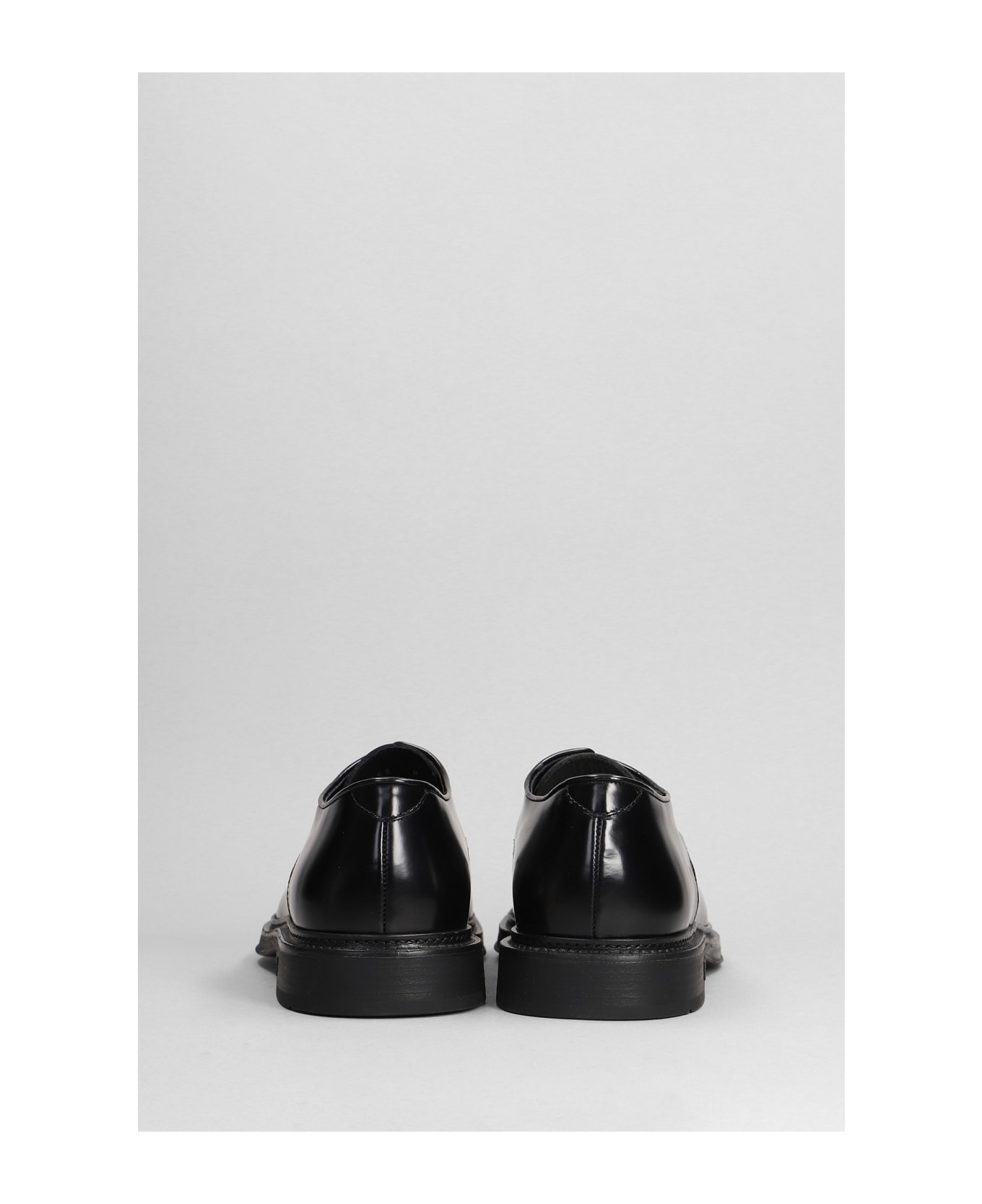 Leather Derby Shoes - 4