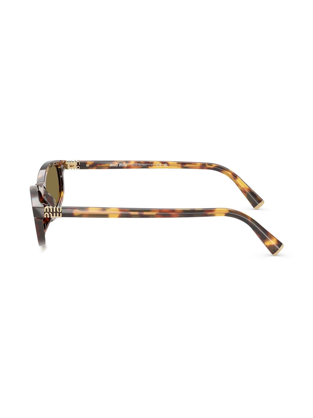 tortoiseshell-effect sunglasses - 3