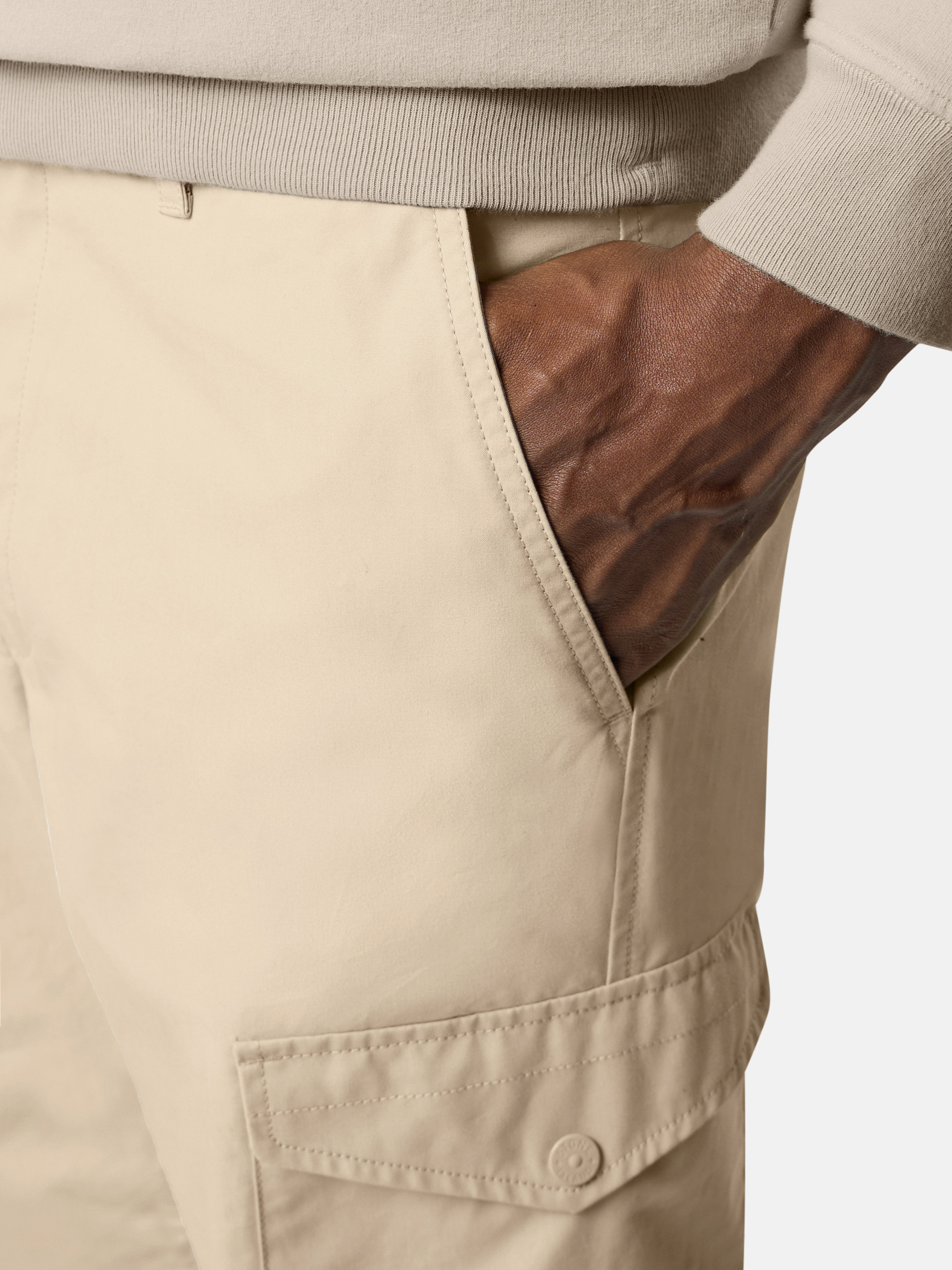 3100047 WEATHERPROOF COTTON CANVAS_STONE ISLAND GHOST - 4