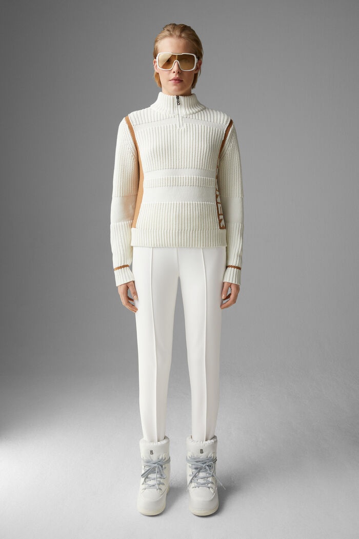 Elaine Stirrup pants in Off-white - 4