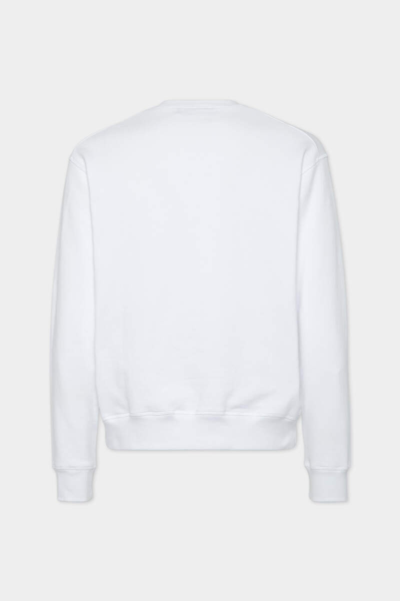 DSQUARED2 WASH COOL FIT CREWNECK BLAZING SWEATSHIRT outlook