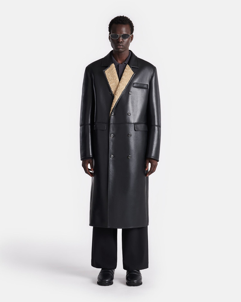 Nanushka Bonded Shearling Coat outlook