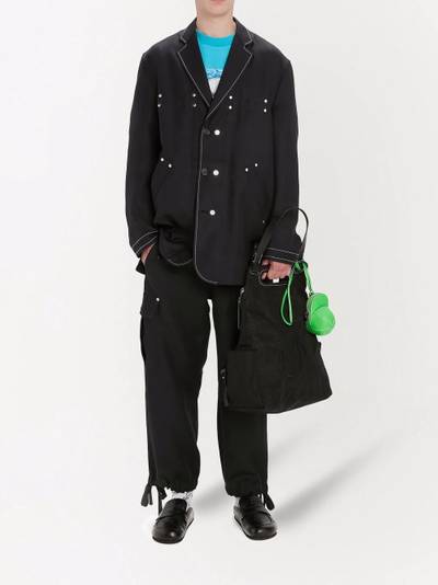 JW Anderson straight-leg cargo trousers outlook