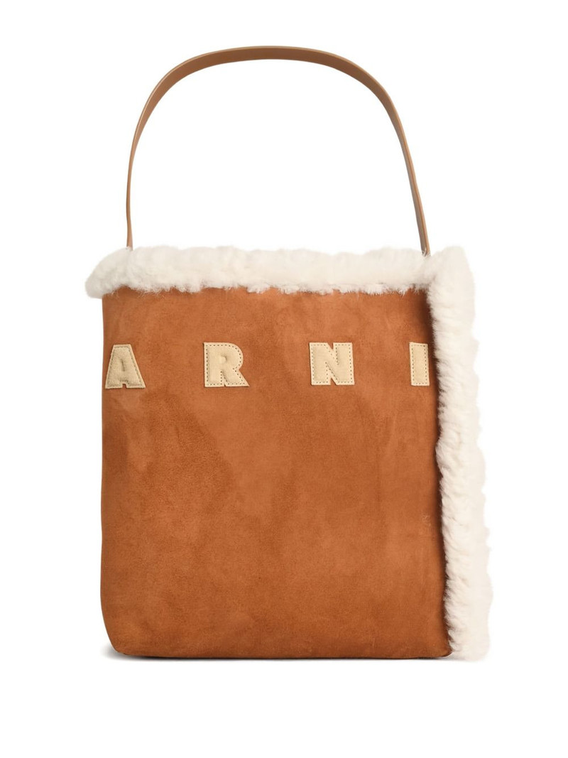 Museo suede shoulder bag 1