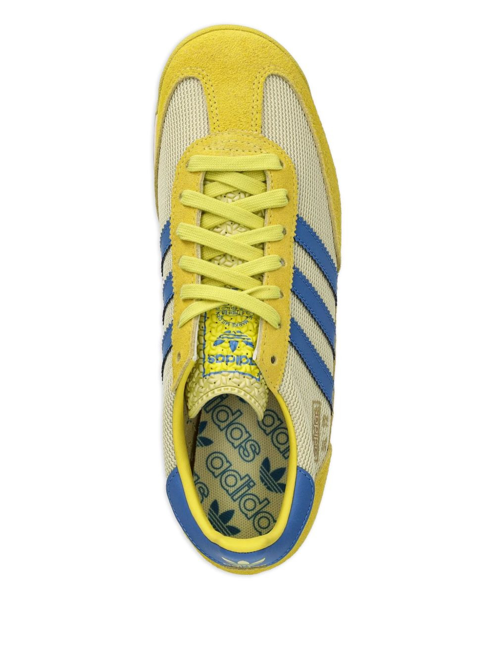SL 72 three-stripe suede sneakers - 3