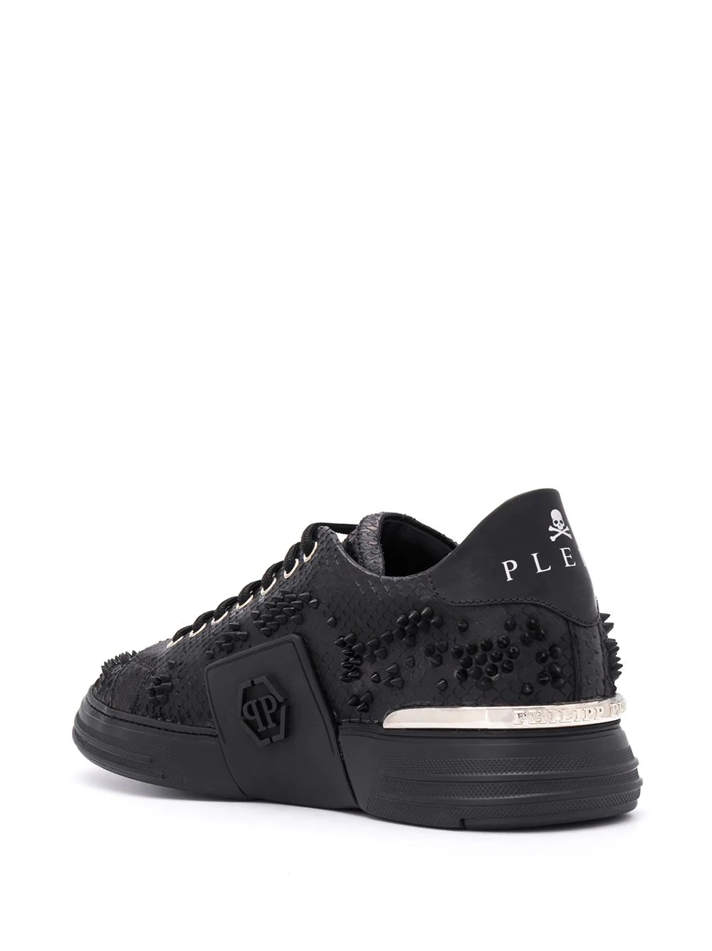 Skull Low-Top Sneakers - 3