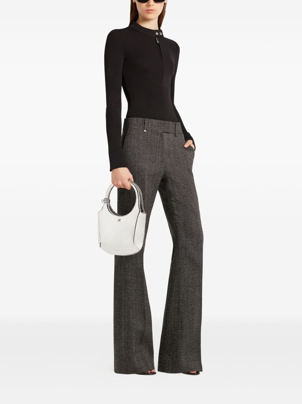 metallic shoulder bag - 2