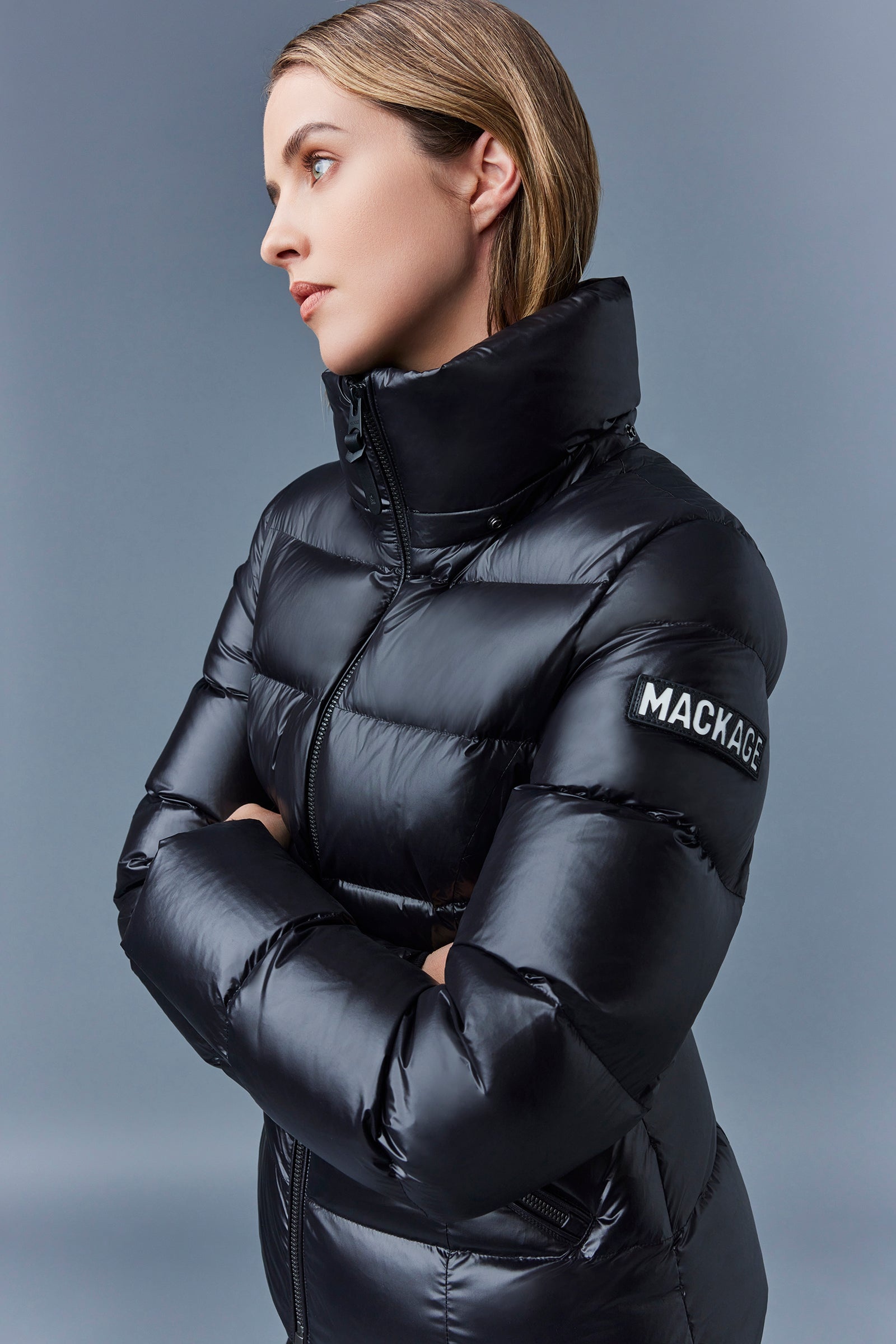 MADALYN-ZSH Channel quilted nano down jacket with removable hood and fur trim - 5