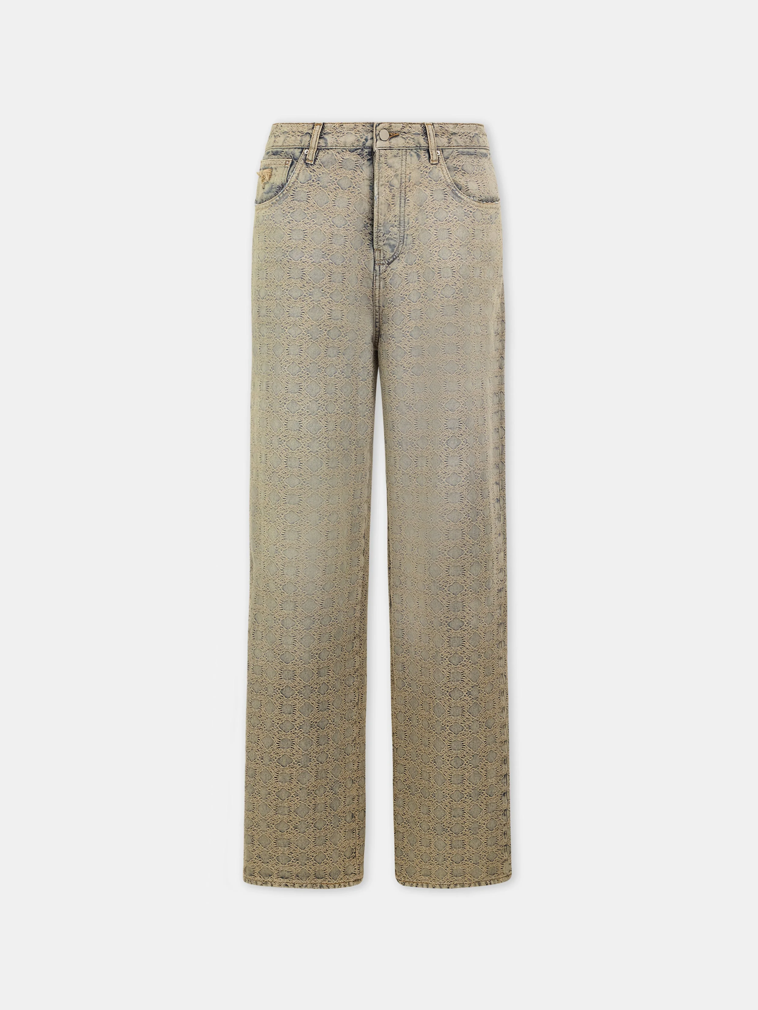 MA QUAD JACQUARD BAGGY JEAN - 1