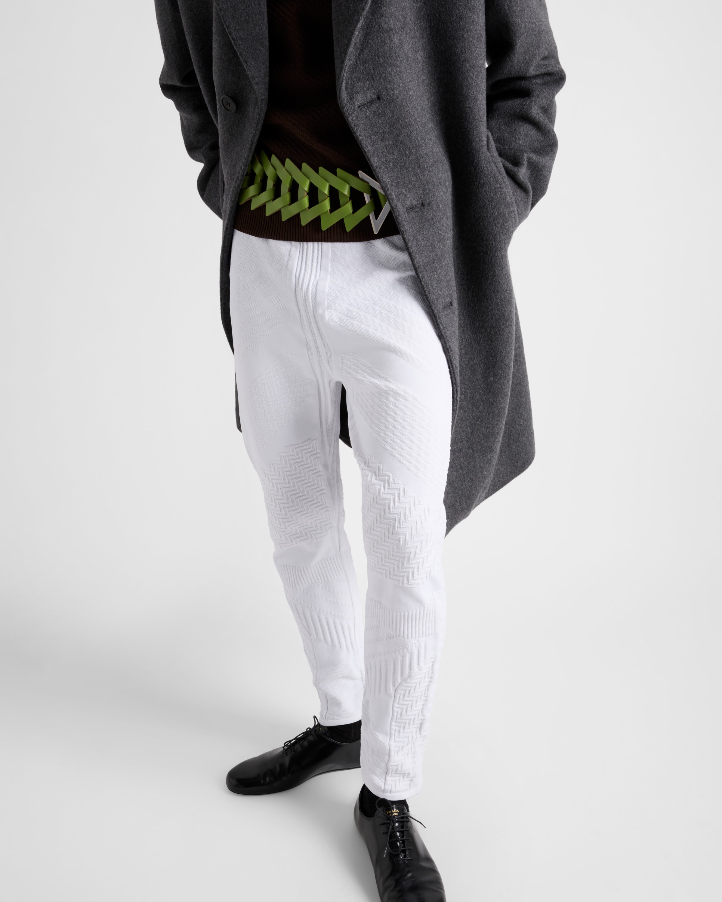 Technical fabric pants - 4