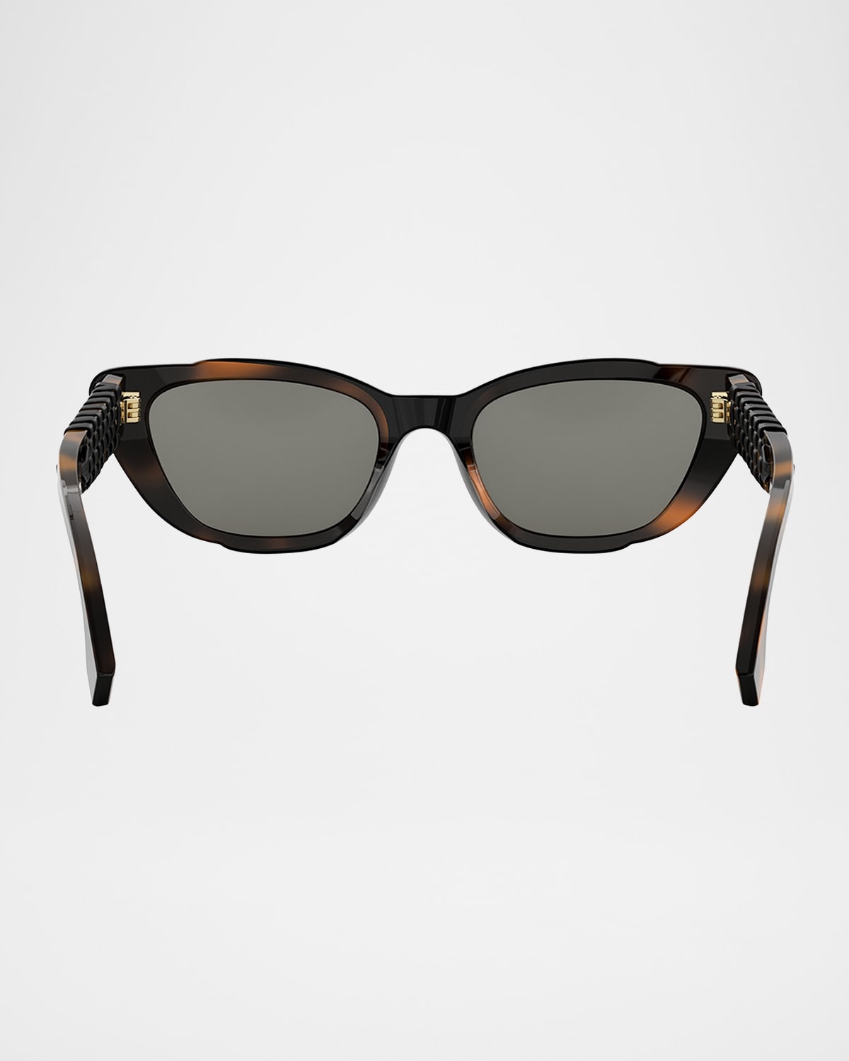 Interlace Acetate Cat-Eye Sunglasses - 5