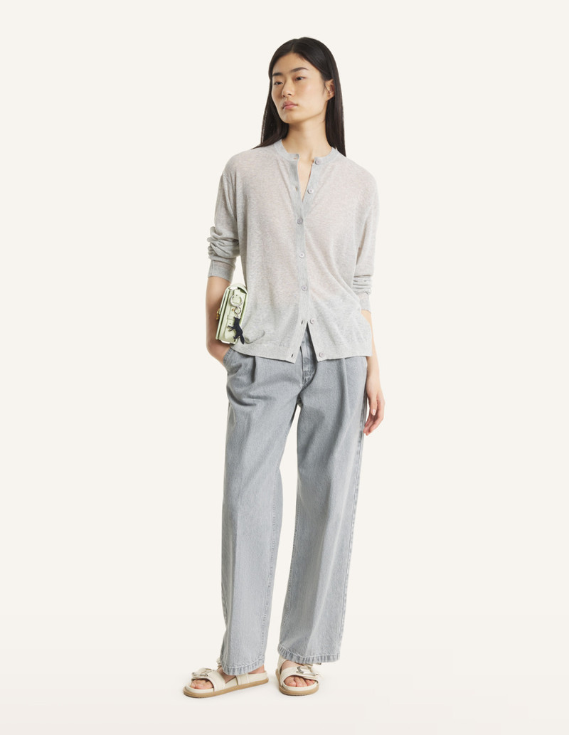 SEE-THROUGH LONG CARDIGAN 5