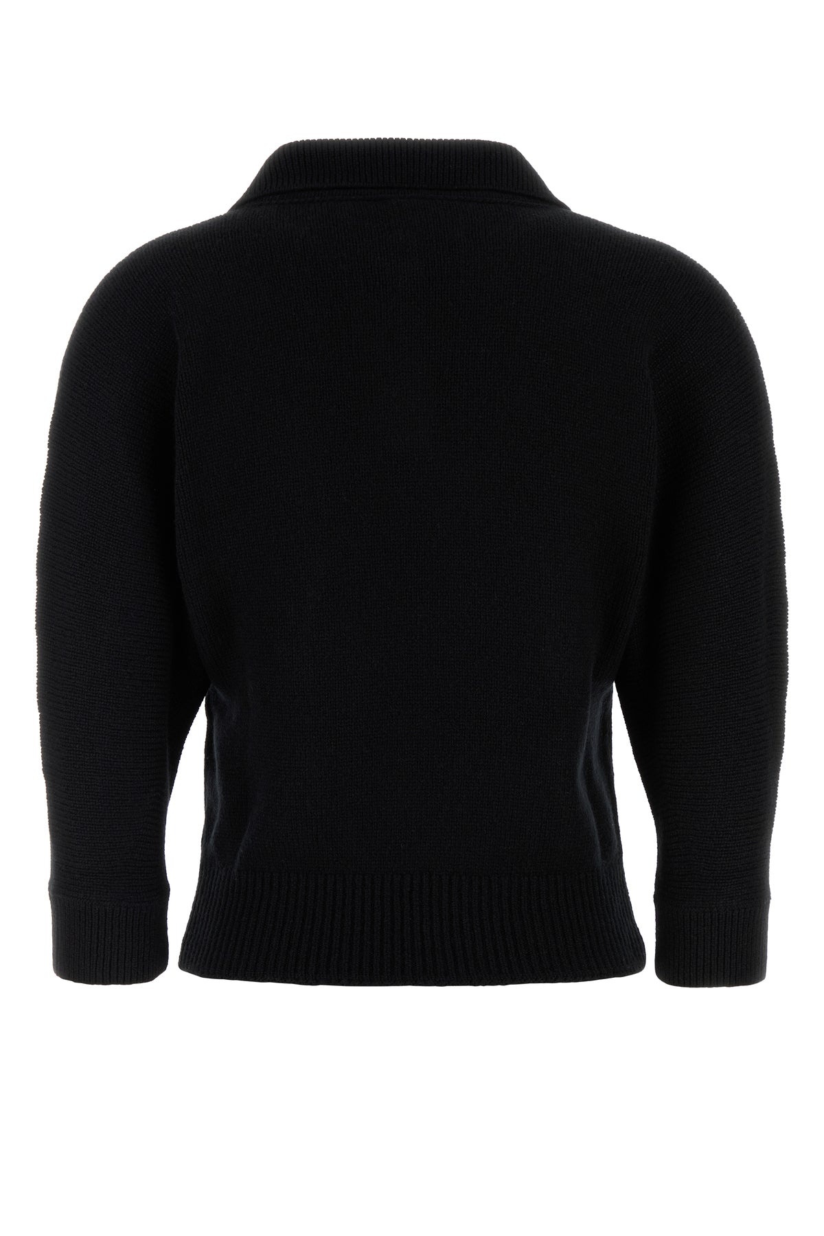 Black cashmere Herve polo shirt - 2