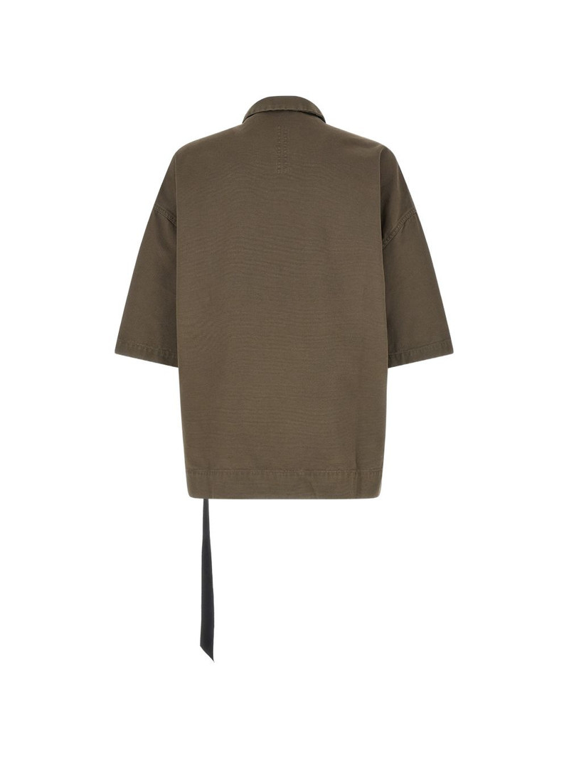 Rick Owens DRKSHDW Magnum Tommy front button pockets shirt outlook