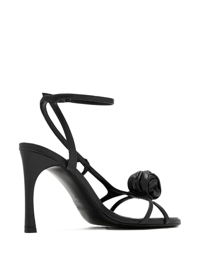 rosette strap sandals 3