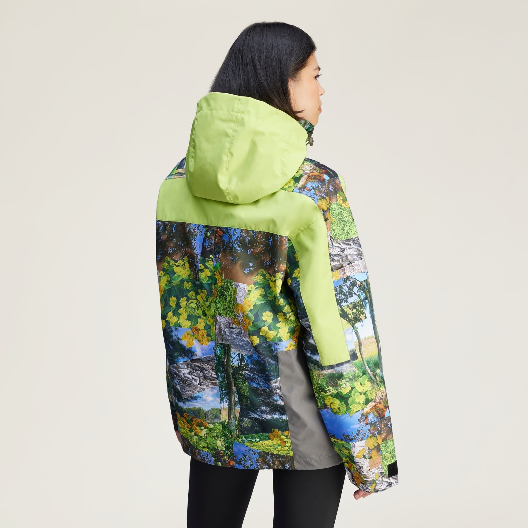 adidas by Stella McCartney TrueNature Earth Collage Backpack Jacket - 3