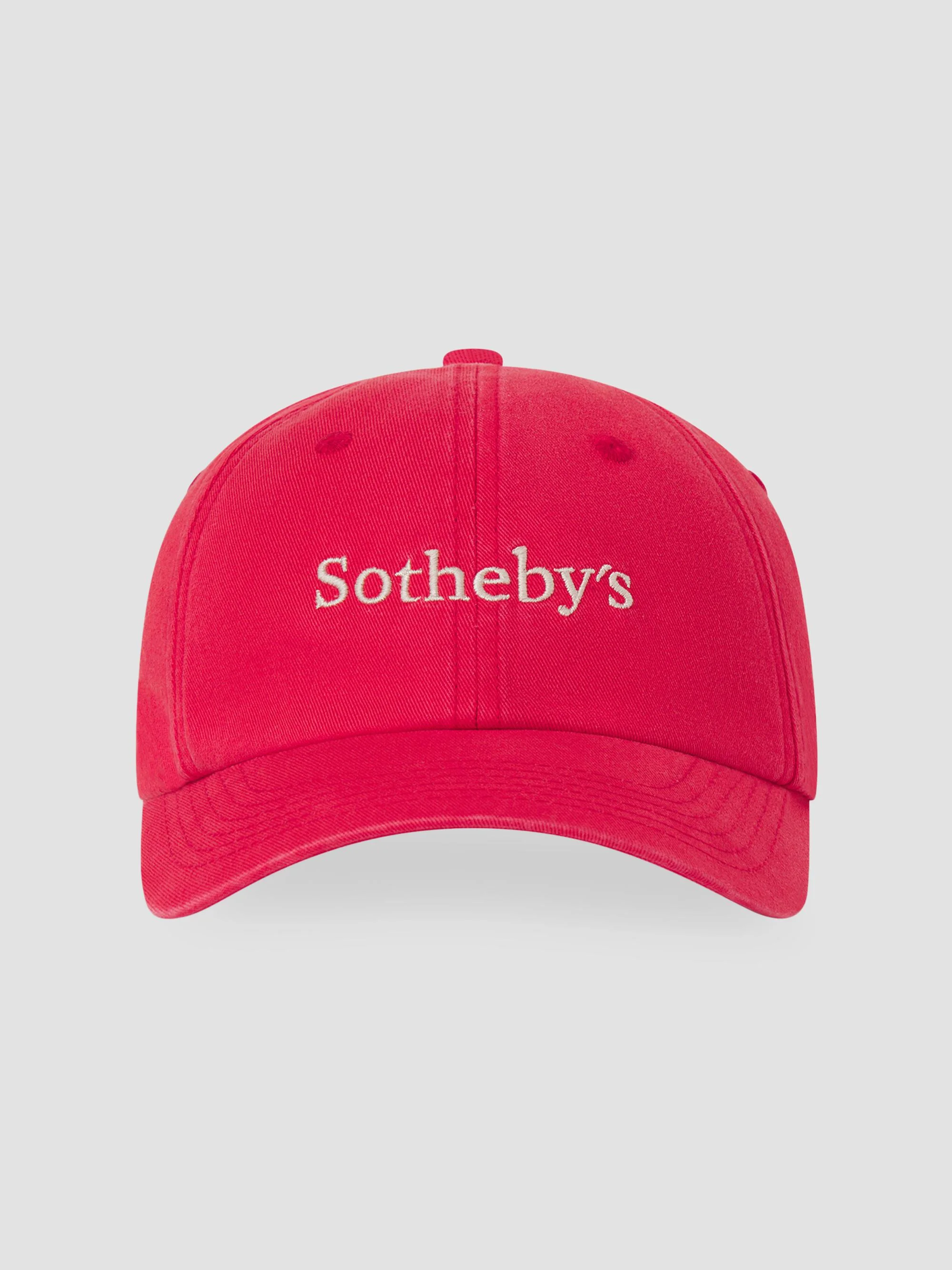 Women's The Sotheby's Cap - Red Washed - 1