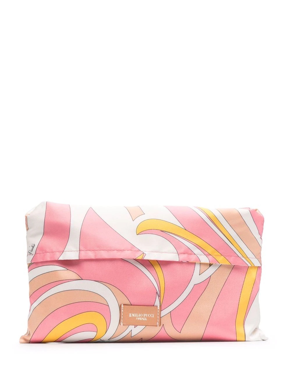 Nuages-print small packable travel pouch - 5