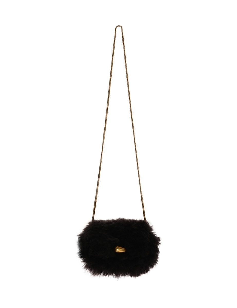 SHEARLING CROSS BODY - 3