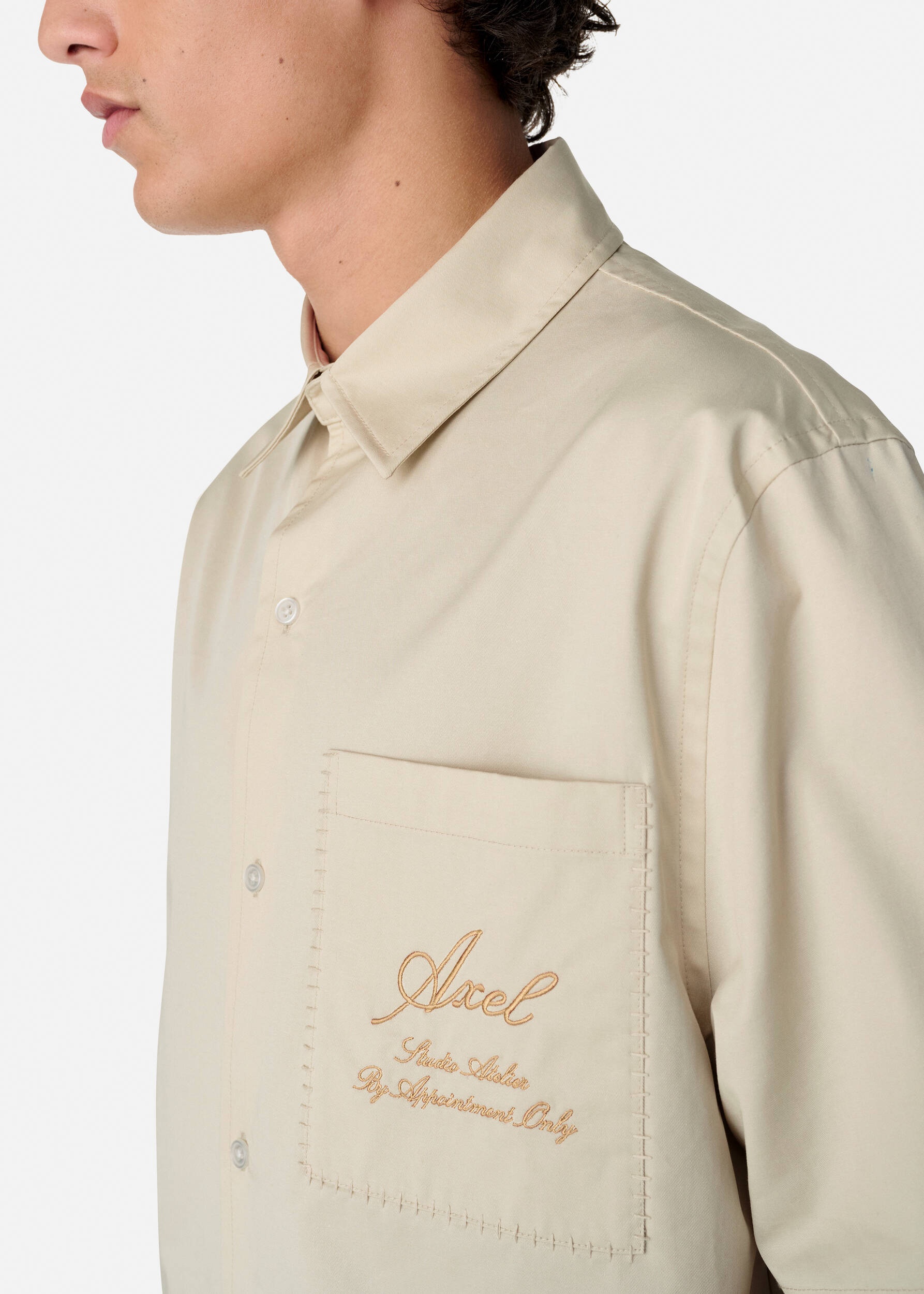 Stitch Embroidered Shirt - 5