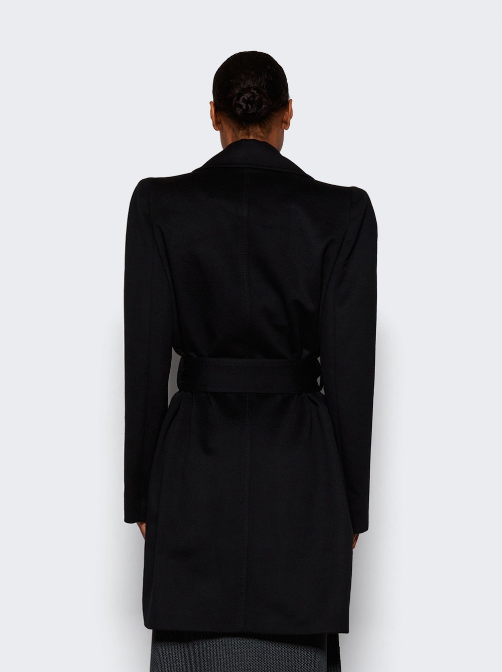 X Rhw Midi Coat Black - 5