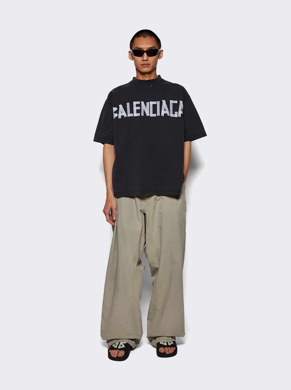 Minimal Cargo Pants Military Beige - 5