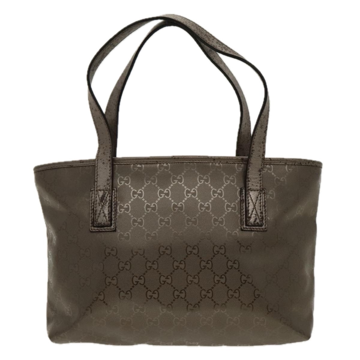 GUCCI GG Implementation Tote Bag Silver Metallic - 3