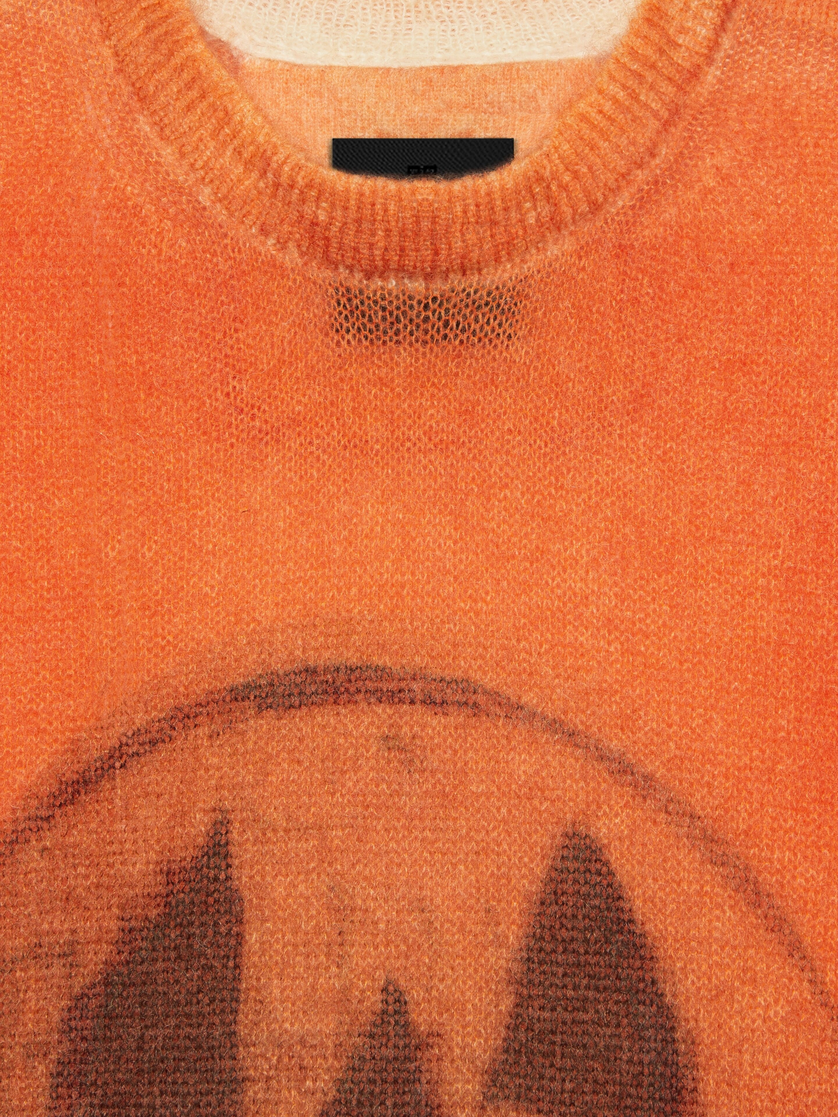 SWEATER IN WOOL AND MOHAIR WITH CERAMICS PRINTS - 6