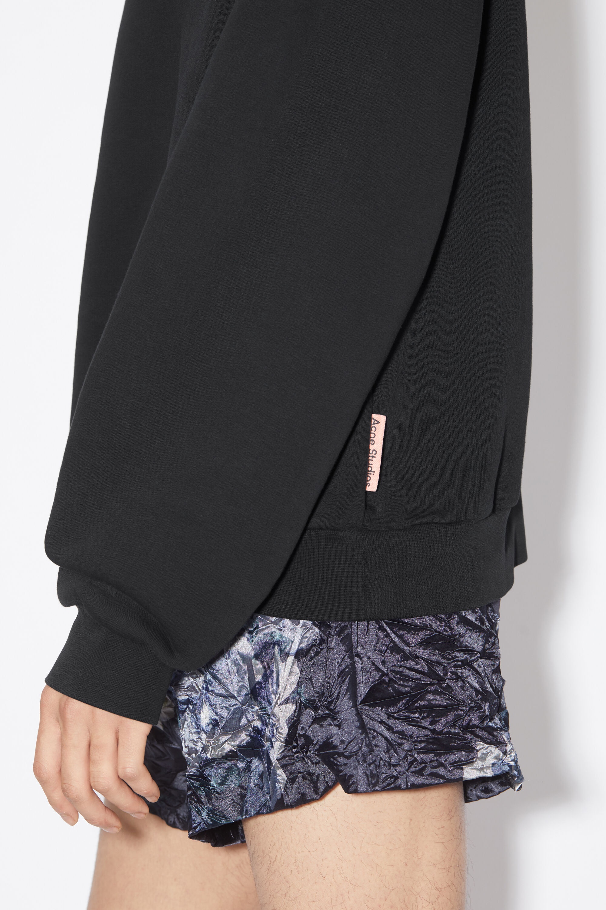 Crew neck sweater - Black - 4