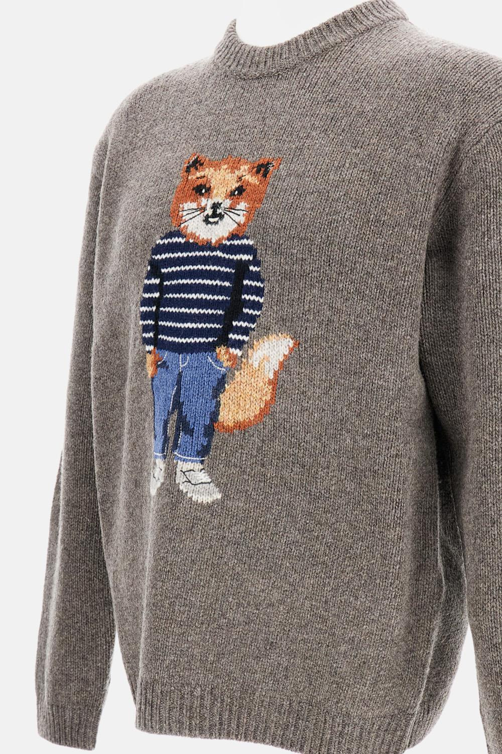 FOX HEAD SWEATER - 3