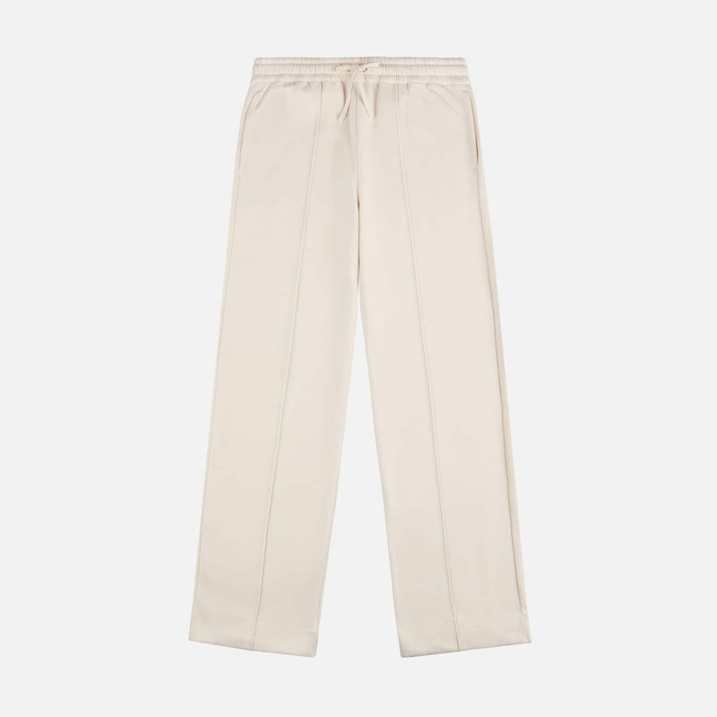 Pants in cotton and cashmere fleece 1