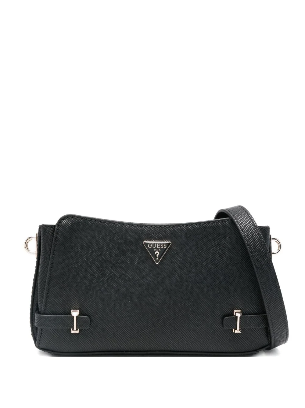 Rosalba Saffiano logo-plaque cross bag - 1