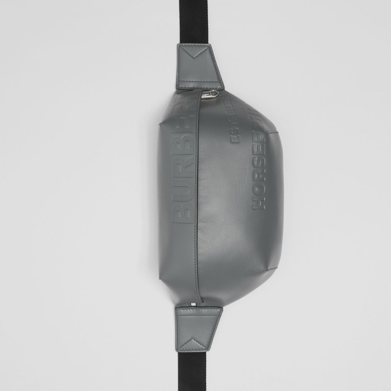 Horseferry Embossed Leather Sonny Bum Bag 4