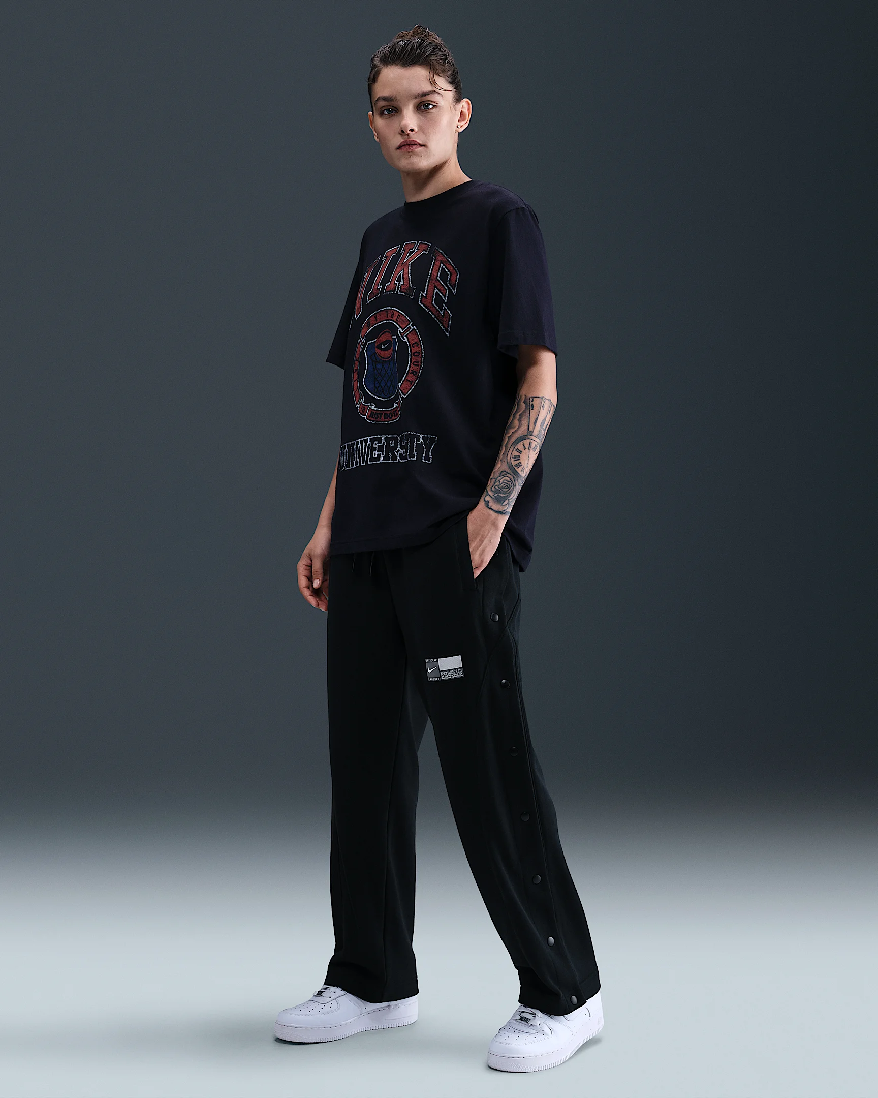 Nike Women's Fleece Tear-Away Basketball Pants - 1