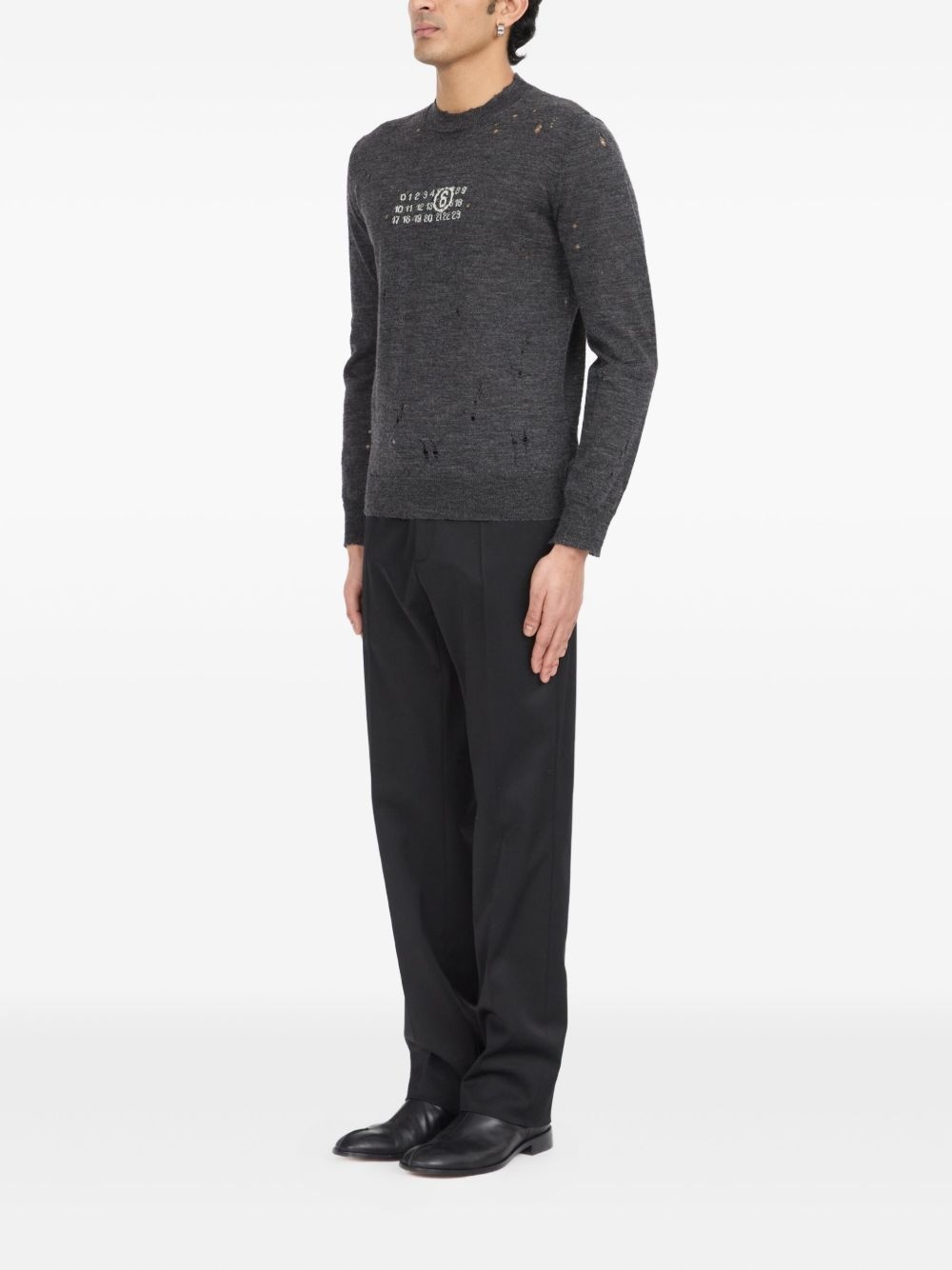 numeric crew-neck sweater - 6