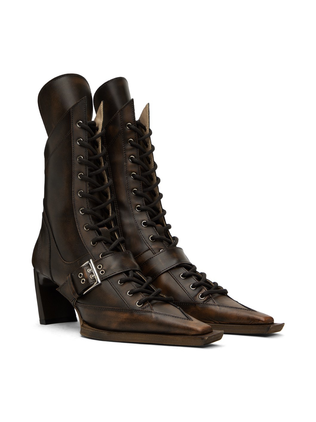 Brown Xserpent Boots - 4